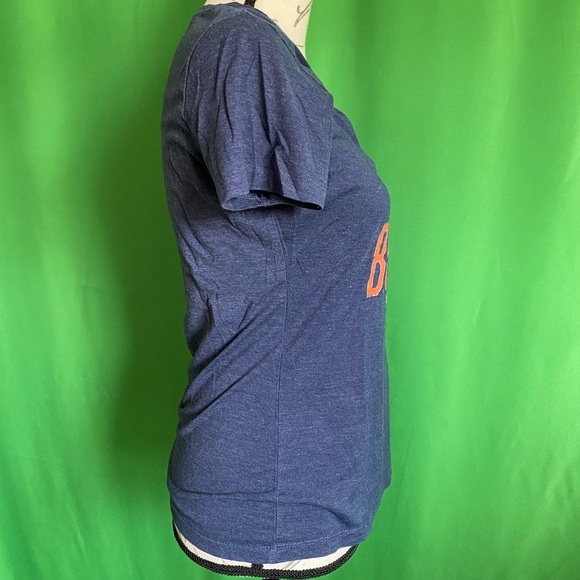 Denver Broncos Blue V-Neck T-Shirt - Picture 4 of 5